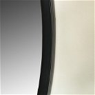 Extra Large Round Black Wall Mirror 120cm x 120cm (1.2 M x 1.2 M)