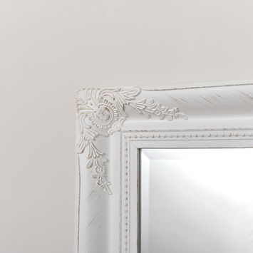 Extra Large White Wall/Floor Mirror 158cm x 78cm