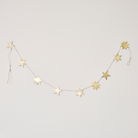 Gilded Gold Christmas Star Garland - 185cm