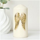 Gold Angel Wings Candle Pin