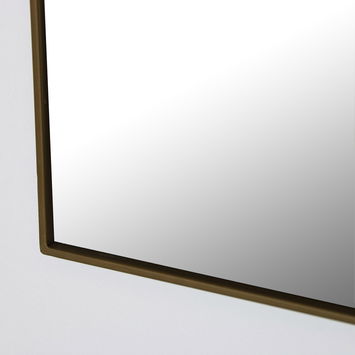 Gold Arch Wall Mirror 100cm x 29cm