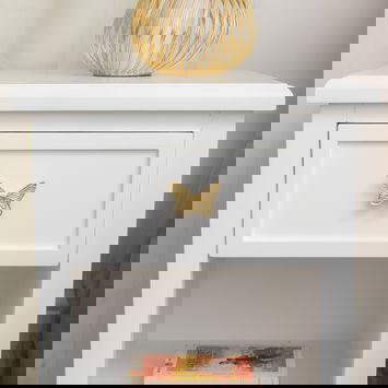 Gold Butterfly Drawer Knob