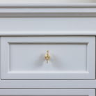 Gold Coral Shaped Drawer Knob