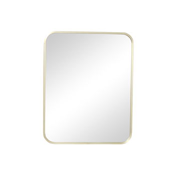 Gold Curved Framed Wall Mirror 50cm x 40cm