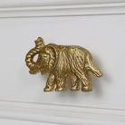 Gold Elephant Drawer Knob