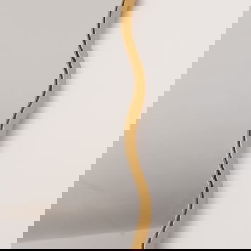 Gold Full Length Wavy Mirror - 70cm x 165cm