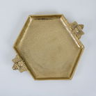 Gold Hexagon Honeycomb Bumblebee Tray