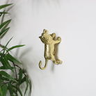 Gold Lion Wall Hook