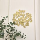Gold Lotus Leaf Wall Art - 52cm x 42cm