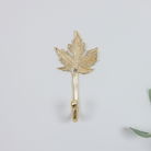 Gold Maple Leaf Wall Hook