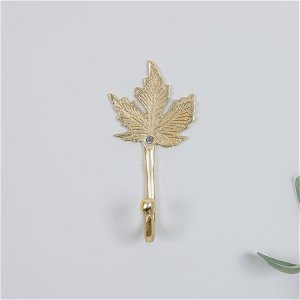 Gold Maple Leaf Wall Hook