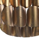 Gold Metal Curved Wall Light