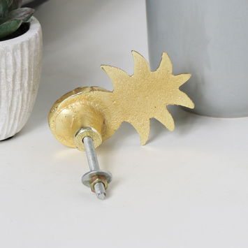 Gold Pineapple Drawer Knob