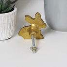 Gold Rabbit Drawer Knob