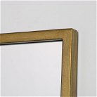 Rustic Antique Gold Rectangle Wall Mirror 50cm x 75cm