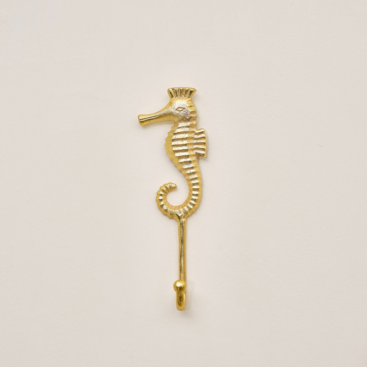 Gold Seahorse Wall Hook