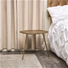 Gold Tripod Side Table