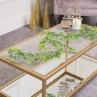 Green Frosted Foliage Christmas Garland - 160cm