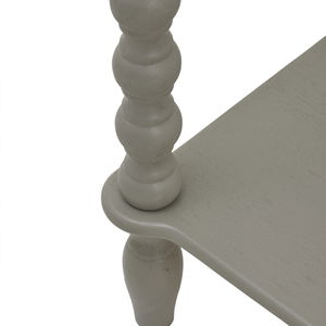 Grey Bobbled 2 Drawer Console Table/Sideboard