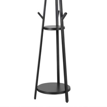 Black Tall Metal Coat Stand