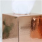 Hammered Copper Metal Tissue Box