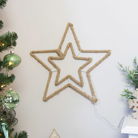 Hanging LED Christmas Star - 45cm