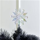 Iridescent Snowflake Christmas Tree Topper