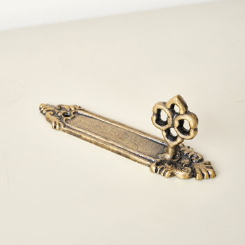 Antique Brass Gold Door Key Wall Hook