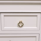 Brushed Gold Clover Drop Pull Handle