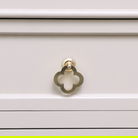 Brushed Gold Clover Drop Pull Handle