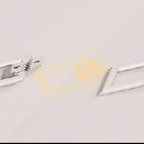 Brushed Gold Rectangle Drop Shape Pull Handle