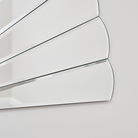Frameless Arched Art Deco Wall Mirror 88cm x 45cm