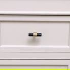Gold & Black Acrylic T-Bar Shaped Drawer Handle