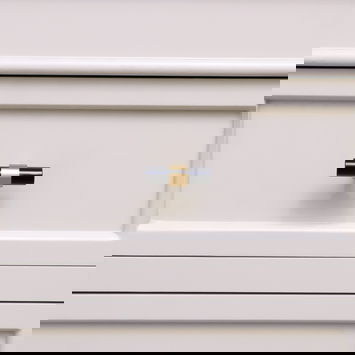 Gold & Black Acrylic T-Bar Shaped Drawer Handle