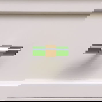 Gold & Green Acrylic T-Bar Shaped Drawer Handle
