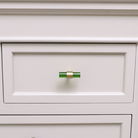 Gold & Green Acrylic T-Bar Shaped Drawer Handle