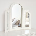 Large Dressing Table, Mirror & Stool Set - Daventry Ivory Range