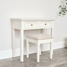 Large Dressing Table, Mirror & Stool Set - Daventry Ivory Range