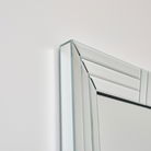 Large Frameless Bevelled Rectangular Wall Mirror 60cm x 90cm