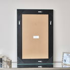 Large Frameless Bevelled Rectangular Wall Mirror 60cm x 90cm