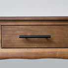 Matte Black Metal Hammered Bar Pull Drawer Handle 16cm