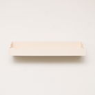 Pale Peach Scalloped Wall Storage Shelf - 61cm