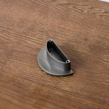 Pewter Scalloped Fan Drawer Handles