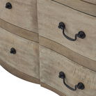 Large 3 Drawer Wooden Chest of Drawers