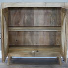 Large Acacia Wood Sideboard 91cm