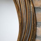 Large Antique Gold Round Swirl Mirror 80cm x 80cm