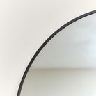 Large Black Arched Wall / Leaner Mirror - 180cm x 80cm