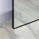 Large Black Wall / Floor / Leaner Mirror 162cm x 70cm