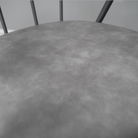 Large Black & Wooden Retro Inspired Dining Chair