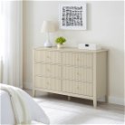 Large Chest of Drawers and Pair of Bedside Tables - Hales Taupe Range